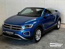 Blau Gebraucht 2023 VW T-Roc Cabriolet Style Cabrio | 24.975 € (Fairer Preis)