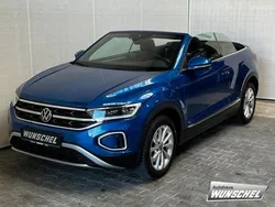 Blau Gebraucht 2023 VW T-Roc Cabriolet Style Cabrio | 25.875 € (Fairer Preis)