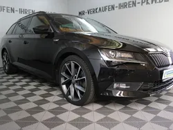 Schwarz Gebraucht 2019 Skoda Superb SportLine Kombi | 19.999 € (Guter Preis)