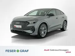 Grau Gebraucht 2022 Audi Q4 Sportback e-tron S-Line SUV | 34.645 €
