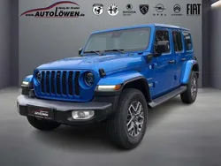 Blau Neu 2025 Jeep Wrangler Sahara SUV | 77.777 € (Etwas zu teuer)