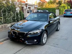 Schwarz Gebraucht 2015 BMW 218 Advantage Cabrio | 9.600 € (Superpreis)