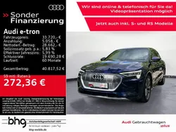 Navarrablau metallic Gebraucht 2022 Audi e-tron S-Line SUV | 33.720 € (Fairer Preis)