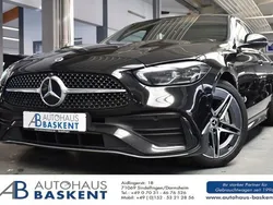 Schwarz Gebraucht 2021 Mercedes C220 AMG line Limousine | 36.790 € (Teuer)