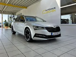 Silber Gebraucht 2022 Skoda Superb SportLine Kombi | 31.990 € (Fairer Preis)