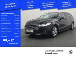 Schwarz / iridium schwarz (metallic) Gebraucht 2018 Ford Mondeo S Kombi | 16.980 € (Etwas zu teuer)