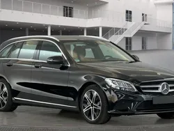 Schwarz Gebraucht 2021 Mercedes C300e Kombi | 23.790 € (Fairer Preis)
