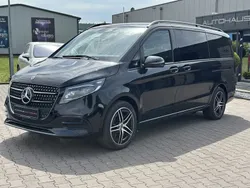 Obsidianschwarz metallic Neu 2025 Mercedes V300 AMG Van / Kleinbus | 99.800 € (Superpreis)