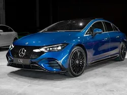 Blau Gebraucht 2022 Mercedes EQE350 Premium Limousine | 53.900 € (Etwas zu teuer)