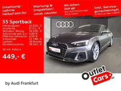 Daytonagrau perleffekt Gebraucht 2022 Audi S5 Limousine | 42.850 € (Superpreis)