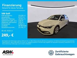 Pure white Gebraucht 2021 VW Golf VIII Style Limousine | 23.630 € (Guter Preis)