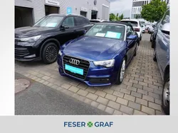 Scubablau metallic Gebraucht 2015 Audi A5 Cabriolet Comfort Cabrio | 22.805 € (Etwas zu teuer)