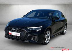 Mythosschwarz metallic Gebraucht 2023 Audi A3 Sportback e-tron S-Line Limousine | 27.680 € (Guter Preis)