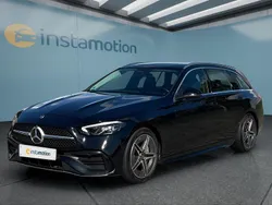 Schwarz Gebraucht 2022 Mercedes C300 Kombi | 34.699 € (Teuer)