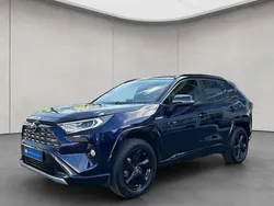 Blau Gebraucht 2019 Toyota RAV4 Hybrid Style SUV | 30.990 € (Fairer Preis)