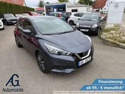 Grau Gebraucht 2017 Nissan Micra Acenta Kleinwagen | 10.999 € (Etwas zu teuer)