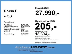 Diamant schwarz/karbon schwarz Gebraucht 2023 Opel Corsa-e GS Line Kleinwagen | 27.990 €