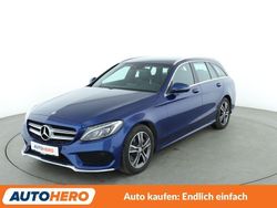 Blau Gebraucht 2015 Mercedes C200 AMG line Kombi | 19.890 € (Fairer Preis)