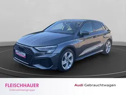Grau Gebraucht 2022 Audi A3 Sportback e-tron S-Line Limousine | 24.990 € (Guter Preis)