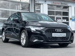 Brillantschwarz Gebraucht 2022 Audi A3 Sportback Sport Limousine | 23.490 € (Guter Preis)
