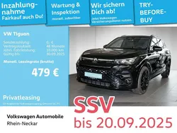 Grenadillschwarz metallic Gebraucht 2025 VW Tiguan R-line SUV | 44.492 € (Fairer Preis)