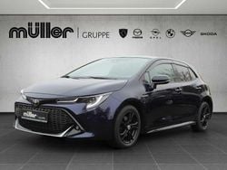 Dark blue metallic (metallic) Gebraucht 2021 Toyota Corolla Hybrid Sport Limousine | 23.990 € (Etwas zu teuer)
