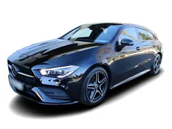 Schwarz Gebraucht 2020 Mercedes CLA220 Shooting Brake AMG line Kombi | 30.249 € (Fairer Preis)