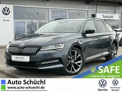 Quarzgrau metallic Gebraucht 2021 Skoda Superb SportLine Kombi | 29.760 € (Fairer Preis)