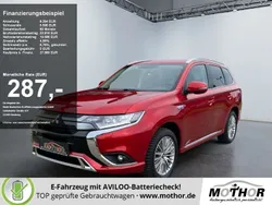Dynamik rot Gebraucht 2021 Mitsubishi Outlander P-HEV Basis SUV | 27.979 € (Etwas zu teuer)