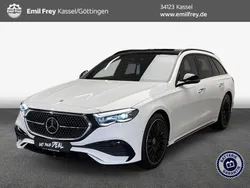 Polarweiß Gebraucht 2025 Mercedes E300 AMG line Kombi | 67.400 €