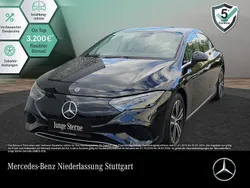 Obsidianschwarz Gebraucht 2024 Mercedes EQE300 Avantgarde Limousine | 46.990 € (Guter Preis)