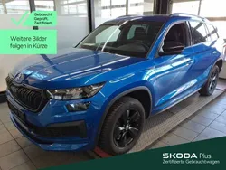 8x raceblau metallic met. Gebraucht 2021 Skoda Kodiaq SportLine SUV | 36.888 € (Etwas zu teuer)