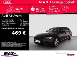 Mythosschwarz metallic Gebraucht 2025 Audi A6 S-Line Kombi | 55.579 € (Guter Preis)