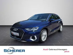 Navarrablau metallic Gebraucht 2021 Audi A3 e-tron Advanced Kleinwagen | 23.500 € (Fairer Preis)