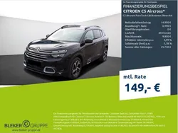 Perlaneraschwarz (metallic) Gebraucht 2021 Citroën C5 Aircross Business Class SUV | 21.890 € (Guter Preis)