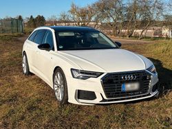 Weiß Gebraucht 2020 Audi A6 S-Line Kombi | 34.900 € (Teuer)