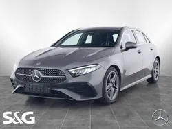 Metalliclack mountaingrau Gebraucht 2024 Mercedes A180 AMG Limousine | 30.990 € (Guter Preis)