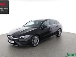 Schwarz Gebraucht 2021 Mercedes CLA200 Shooting Brake AMG Kombi | 26.880 € (Fairer Preis)