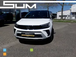 Weiß (jade weiss/arktis weiss) Gebraucht 2022 Opel Crossland Elegance SUV | 18.990 € (Etwas zu teuer)