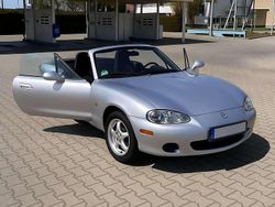 Silber Gebraucht 2002 Mazda MX5 Cabrio | 9.500 € (Etwas zu teuer)
