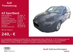Navarrablau metallic Gebraucht 2021 Audi A3 Ambiente Limousine | 21.890 € (Guter Preis)