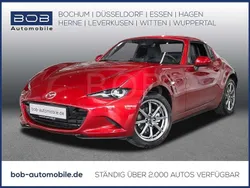 Soul red crystal Gebraucht 2025 Mazda MX5 Exclusive-Line Cabrio | 36.488 €
