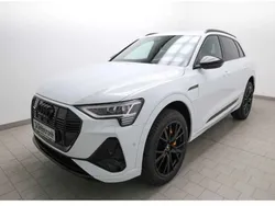 Weiss Gebraucht 2022 Audi e-tron Black Edition SUV | 60.034 €