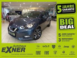 Grau Gebraucht 2018 Nissan Micra Acenta Limousine | 8.490 € (Fairer Preis)