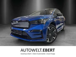 Raceblau Neu 2025 Skoda Enyaq iV RS SUV | 61.980 € (Etwas zu teuer)