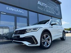 Pure white Gebraucht 2022 VW Tiguan R-line SUV | 33.950 € (Guter Preis)