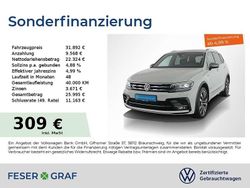 Pure white Gebraucht 2021 VW Tiguan Allspace Highline SUV | 31.535 € (Superpreis)