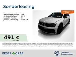 Pure white Gebraucht 2021 VW Tiguan Allspace Highline SUV | 37.950 € (Fairer Preis)