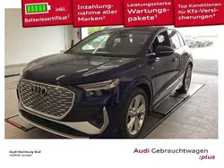 Blau Gebraucht 2024 Audi Q4 e-tron S-Line SUV | 45.610 € (Superpreis)