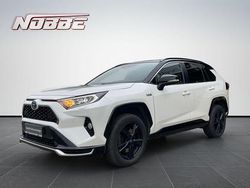 Novaweiß perleffekt / dach schwarz Gebraucht 2021 Toyota RAV4 Hybrid Style SUV | 31.490 € (Fairer Preis)